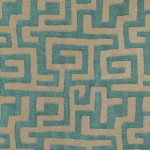 Tkanina Zinc 07 Kuba Cay ze wzorem Geometryczny