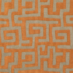 Tkanina Zinc 08 Kuba Cay ze wzorem Geometryczny