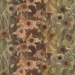 Tkanina Designers Guild Le Poeme De Fleurs Jiyuka Sepia FDG2936/02