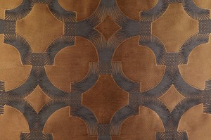 Tkanina Fischbacher 1819 103 Erice ze wzorem Art Deco