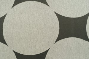 Tkanina Fischbacher 1819 205 Balloon ze wzorem Koła