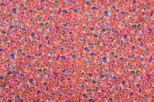 Tkanina Fischbacher 1819 102 Blossom ze wzorem Botaniczny