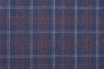Tkanina Fischbacher 1819 801 Benu Check Recycled ze wzorem Kratka
