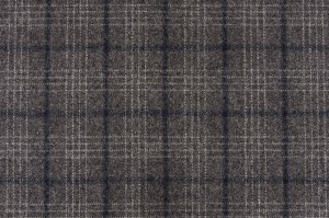 Tkanina Fischbacher 1819 815 Benu Check Recycled ze wzorem Kratka