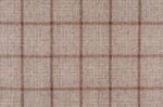 Tkanina Fischbacher 1819 817 Benu Check Recycled ze wzorem Kratka