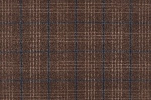 Tkanina Fischbacher 1819 827 Benu Check Recycled ze wzorem Kratka