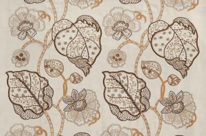 Tkanina Fischbacher 1819 200 Handmade ze wzorem Kwiaty