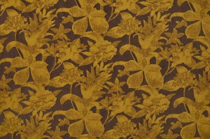 Tkanina Fischbacher 1819 303 Flurin ze wzorem Kwiaty