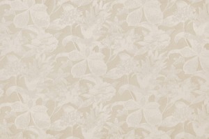 Tkanina Fischbacher 1819 307 Flurin ze wzorem Kwiaty