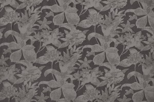 Tkanina Fischbacher 1819 315 Flurin ze wzorem Kwiaty