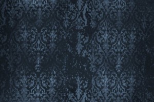 Tkanina Fischbacher 1819 601 Imperial Mirage ze wzorem Ozdobny