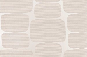 Tkanina Fischbacher 1819 307 Ekale ze wzorem Koliste Kwadraty