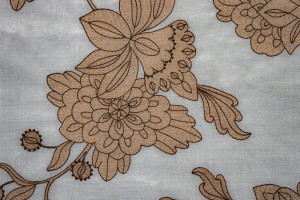 Tkanina Fischbacher 1819 417 Leora ze wzorem Rysunki