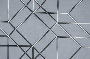 Tkanina Fischbacher 1819 901 Contour ze wzorem Figury