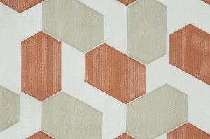 Tkanina Fischbacher 1819 402 Anahi ze wzorem Tekstura