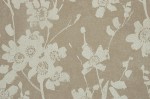 Tkanina Fischbacher 1819 807 Ayako ze wzorem Kwiaty Wiśni
