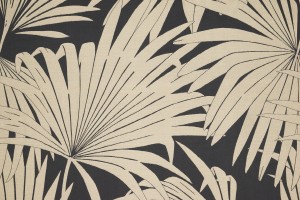 Tkanina Fischbacher 1819 306 Sumatra ze wzorem Liście Palm