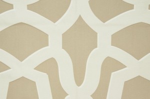 Tkanina Fischbacher 1819 917 Altezza ze wzorem Nowoczesnym