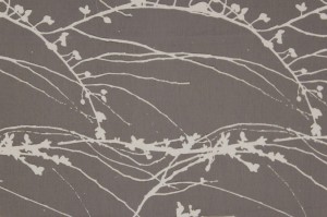 Tkanina Fischbacher 1819 717 Ikebana ze wzorem Kwiat Wiśni