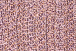 Tkanina Fischbacher 1819 702 Argentario Chevron ze wzorem Tekstura