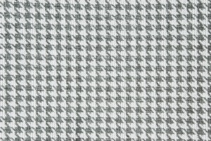 Tkanina Fischbacher 1819 805 Argentario Pied de Poule ze wzorem Tekstura