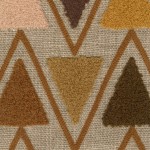 Tkanina Élitis Baléares LZ 904 22 Joya ze wzorem Tekstura