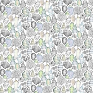 Tkanina Designers Guild Palme Botanique Outdoor Shell Bay Outdoor Cobalt FDG2885/02