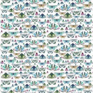Tkanina Designers Guild Palme Botanique Outdoor Issoria Outdoor Cobalt FDG2877/01