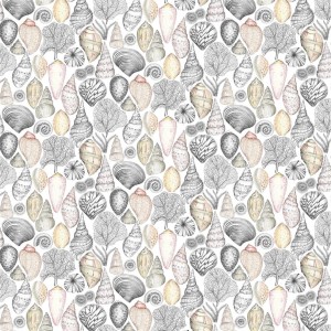 Tkanina Designers Guild Palme Botanique Outdoor Shell Bay Outdoor Natural FDG2885/01