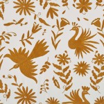 Tkanina Élitis LZ 891 22 Comala ze wzorem Ptak