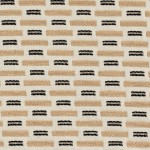 Tkanina Élitis Ambienti LR 333 12 Milo ze wzorem Tekstura