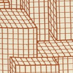 Tkanina Élitis Archiutopia OD 128 80 Zoe ze wzorem Tekstura