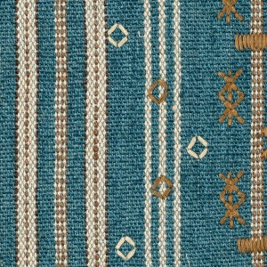 Tkanina Élitis Escale LZ 870 40 Échappée ze wzorem Tekstura