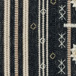 Tkanina Élitis Escale LZ 870 80 Échappée ze wzorem Tekstura