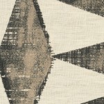 Tkanina Élitis Expression LZ 879 02 Entaille ze wzorem Tekstura