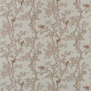 Tkanina Ralph Lauren Neutral Book FRL5239/02 Marlowe Floral Silk ze wzorem Kwiatowym