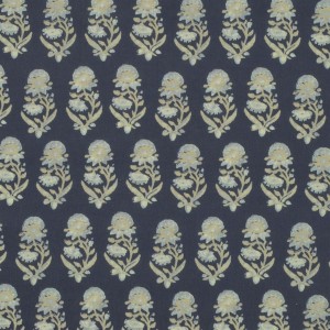 Tkanina Ralph Lauren Blue Book Fabrics FRL5223/01 Tonya Floral ze wzorem Kwiatowy