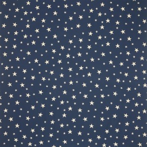Tkanina Ralph Lauren Blue Book Fabrics FRL5149/01 Willa Star Jacquard ze wzorem Gwiazd