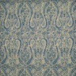 Tkanina Ralph Lauren Blue Book Fabrics FRL5241/01 Birchwood Paisley ze wzorem Tekstura