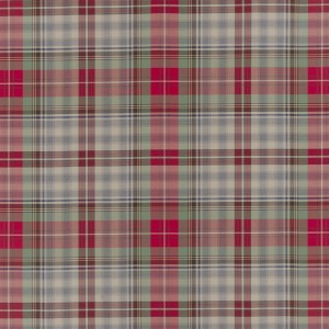 Tkanina Ralph Lauren Wool Plaids Fabrics FRL5205/01 Abelart Plaid ze wzorem Krat