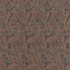 Tkanina Ralph Lauren Palazzo Collection Fabrics FRL5177/01 Caramoor Paisley ze wzorem Tekstura