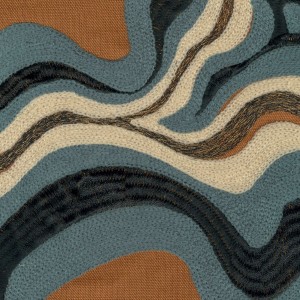 Tkanina Élitis Brera LZ 907 37 Montbello ze wzorem Tekstura