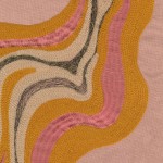 Tkanina Élitis Brera LZ 907 53 Montbello ze wzorem Tekstura