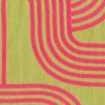 Tkanina Élitis I'm not afraid LZ 909 36 Iggy ze wzorem Krzywizn