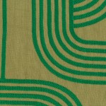 Tkanina Élitis I'm not afraid LZ 909 65 Iggy ze wzorem Krzywizn