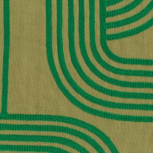 Tkanina Élitis I'm not afraid LZ 909 65 Iggy ze wzorem Krzywizn