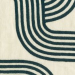 Tkanina Élitis I'm not afraid LZ 909 80 Iggy ze wzorem Krzywizn