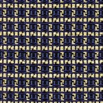 Tkanina Élitis Invitation LR 120 46 Nouba ze wzorem Tekstura