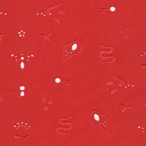 Tkanina Kvadrat 0551 Ketaki ze wzorem Tekstura
