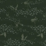 Tkanina Kvadrat 0981 Otori ze wzorem Kwiaty i Liście Lotosu